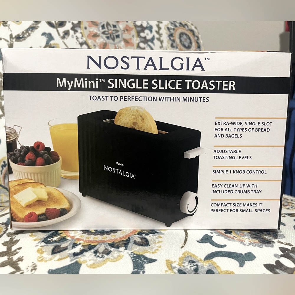 “Mini” Single slice toaster
